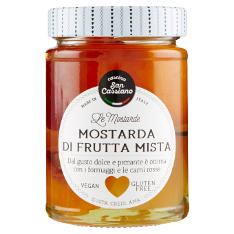 Mostarda di Frutta Mista-Cascina S. Cassiano- GLUTEN FREE